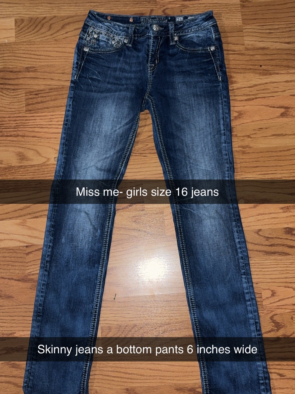 Miss me GIRLS size 16 jeans